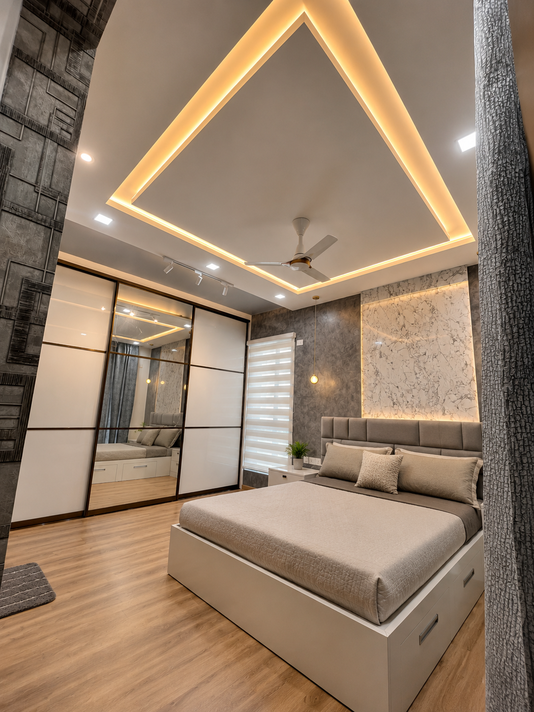 Bedroom interior design Bangalore